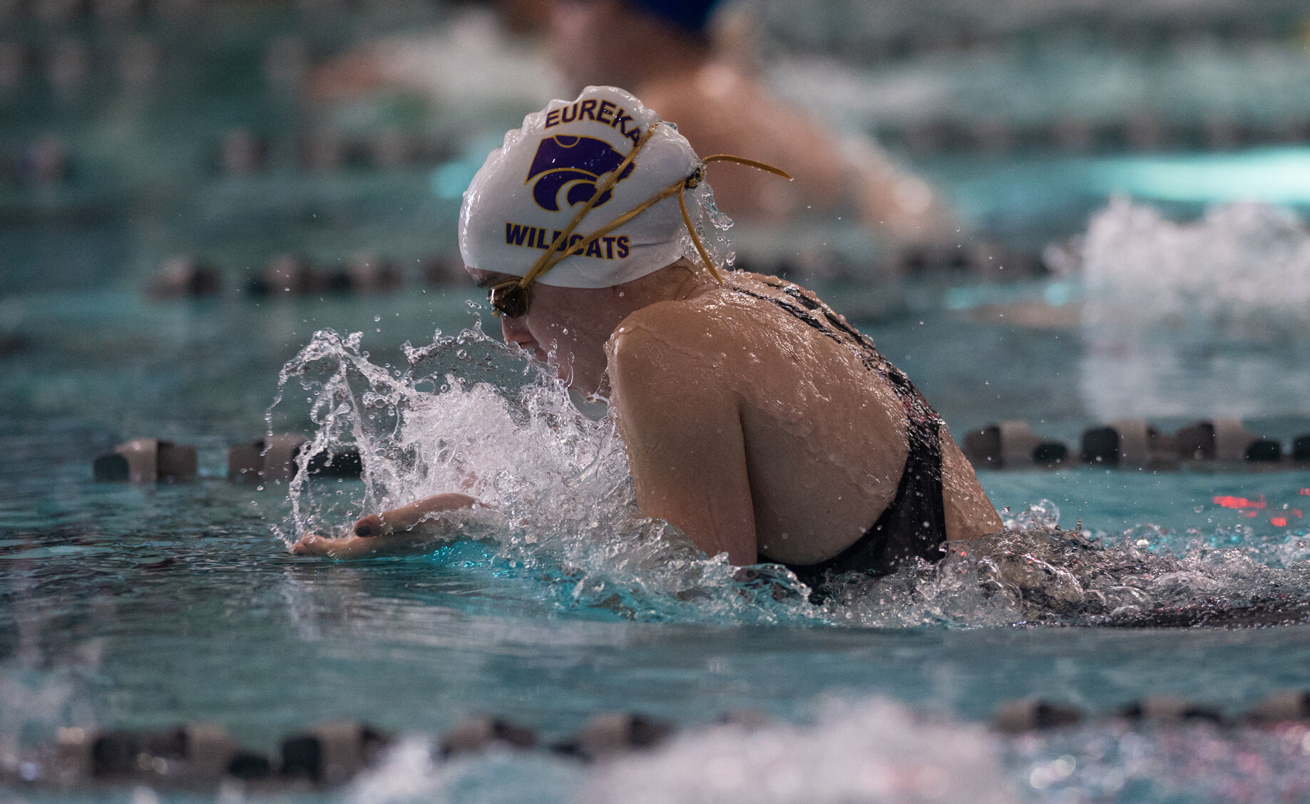 Class 2 girls swimming and diving championships